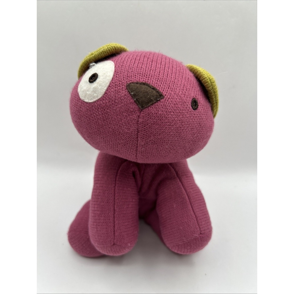 Gund‎ We Love Animals Tipton Cat Pink Plush Knit Stuffed Animal Toy